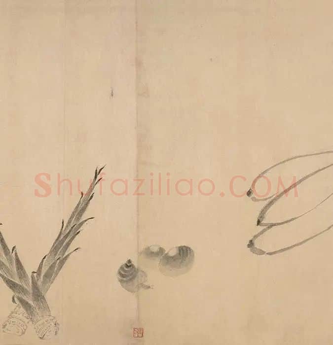 法常《水墨写生图卷》_04