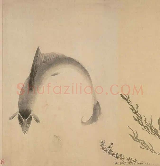 法常《水墨写生图卷》_07
