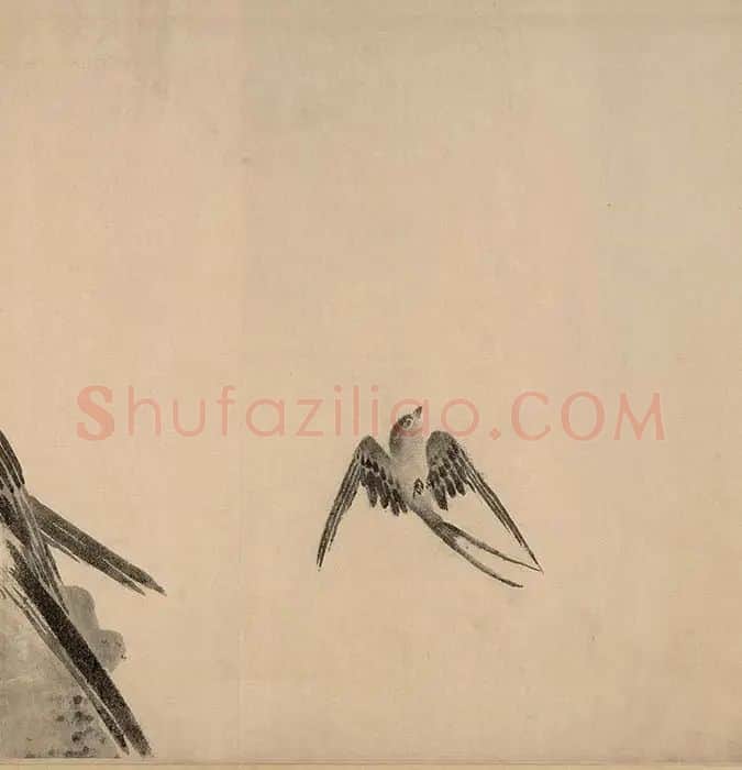 法常《水墨写生图卷》_15