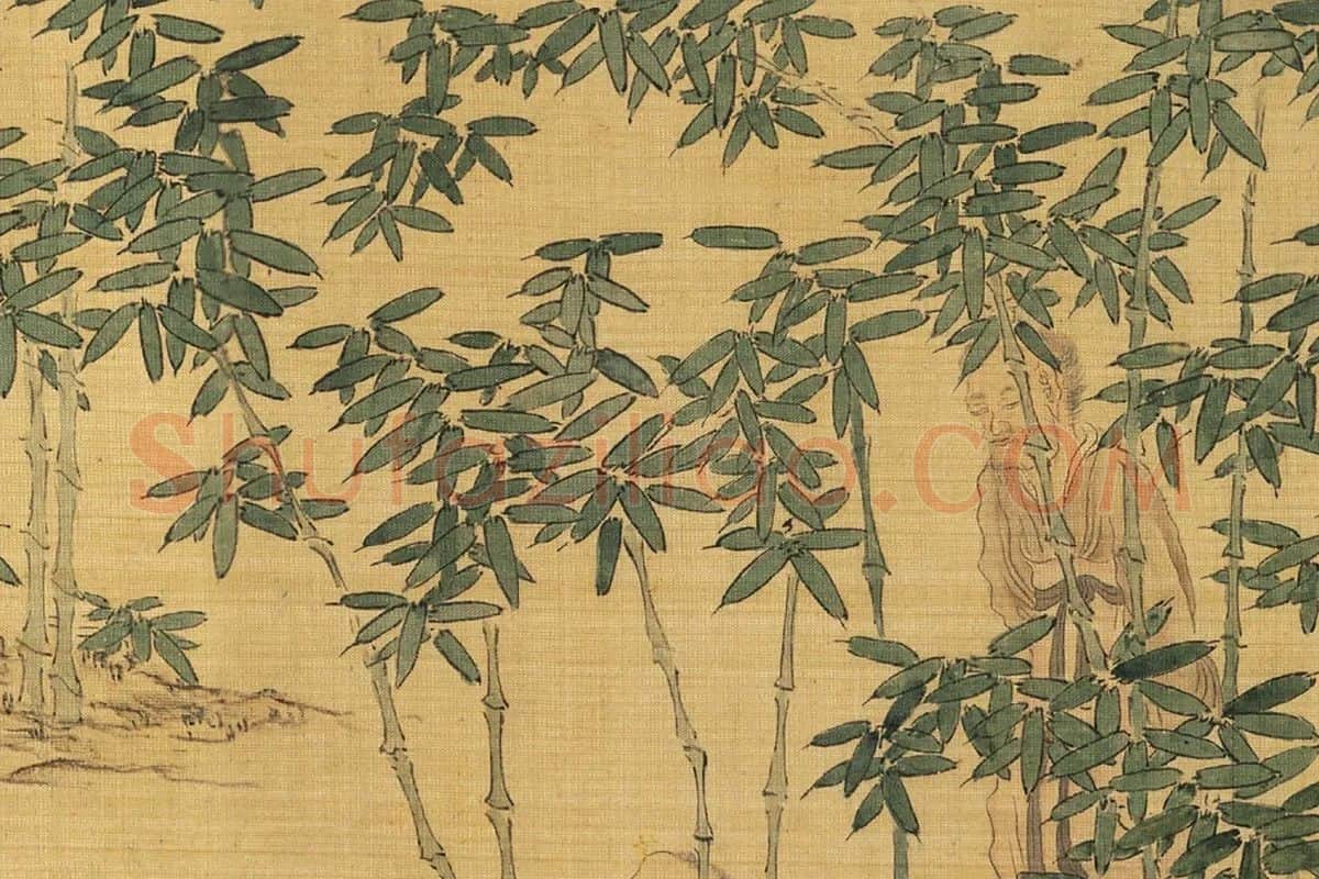 陈洪绶《百老共祝图卷》局部 (10)