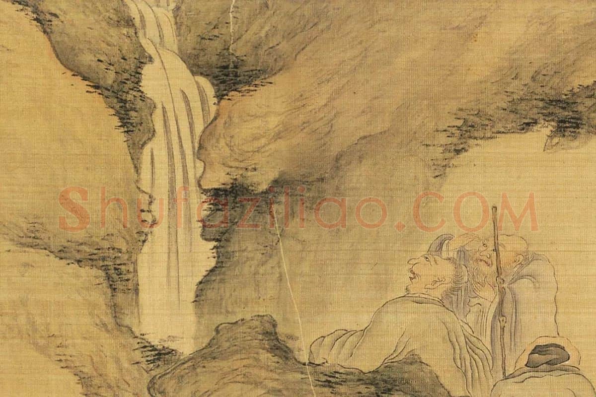 陈洪绶《百老共祝图卷》局部 (15)