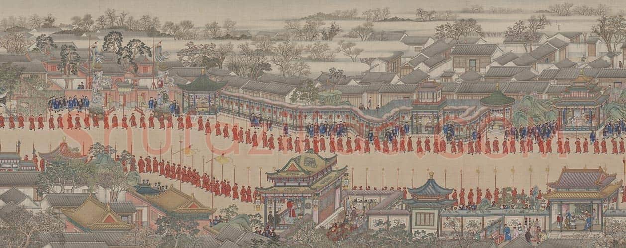 崇庆皇太后万寿庆典 | 故宫绘画藏品
