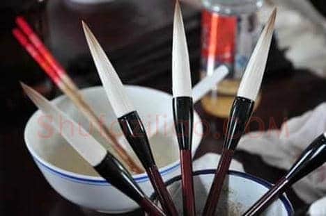 文房四宝中的湖笔十八称
