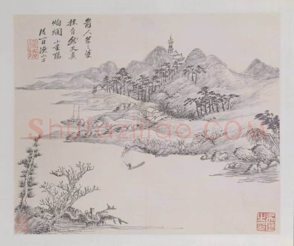 吴历山水图册 | 故宫绘画藏品