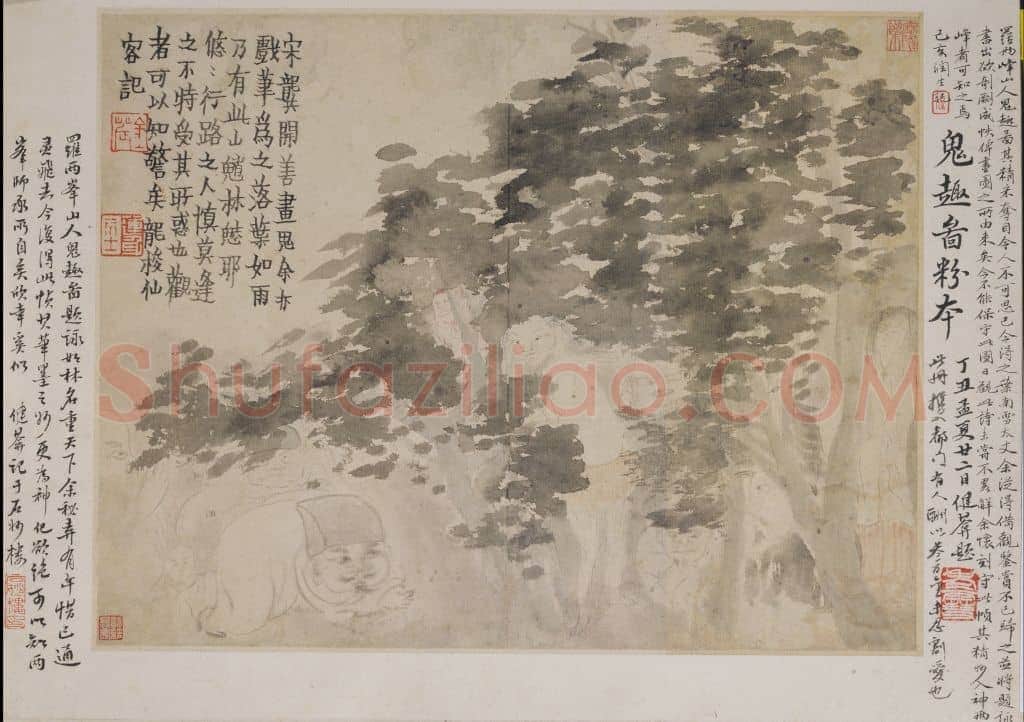 金农人物山水图册 | 故宫绘画藏品