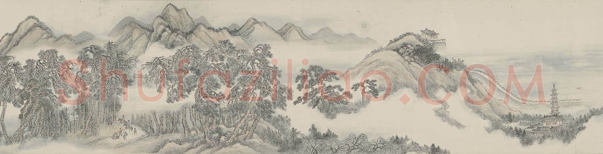 王翚祭诰图卷 | 故宫绘画藏品