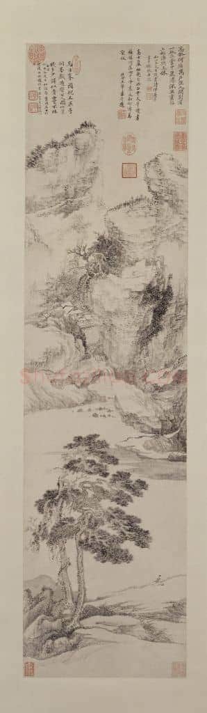 王翚岩栖高士图轴 | 故宫绘画藏品