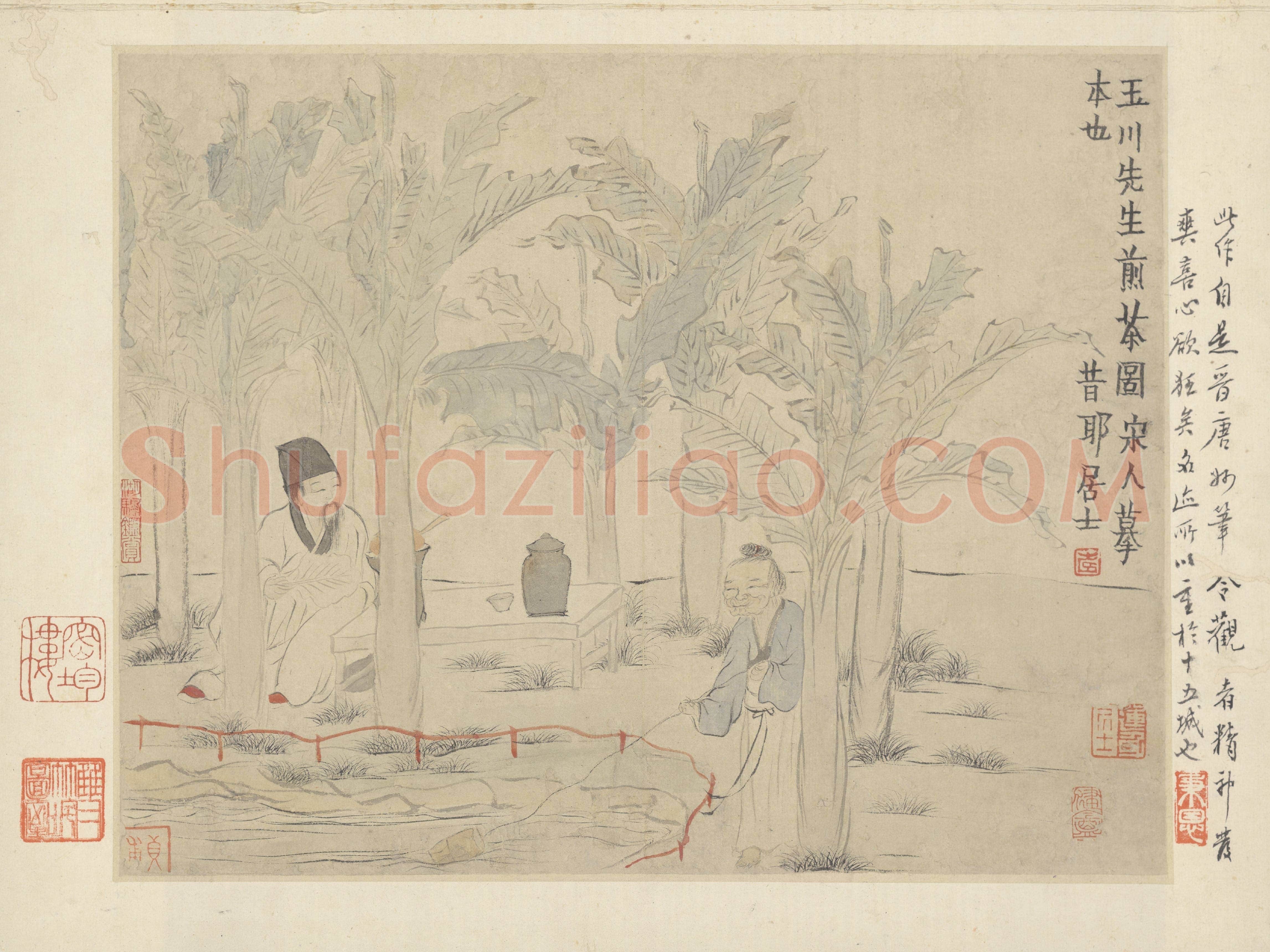 金农山水人物册 | 故宫绘画藏品