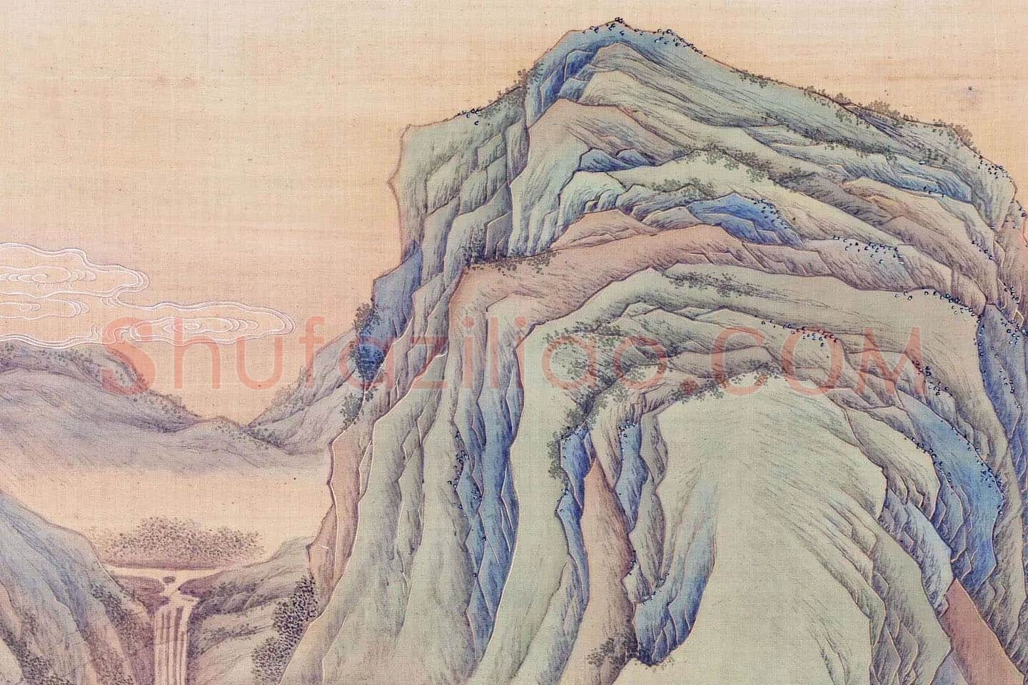 清代画院本新丰图高清大图局部 (7)