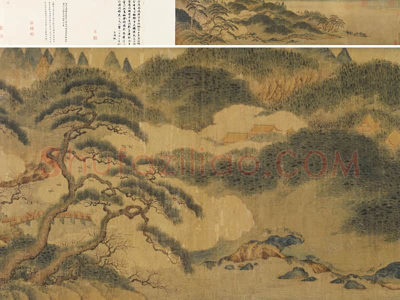 南宋·赵伯骕《万松金阙图》全卷