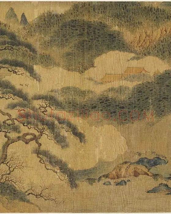 赵伯骕《万松金阙图卷》_07
