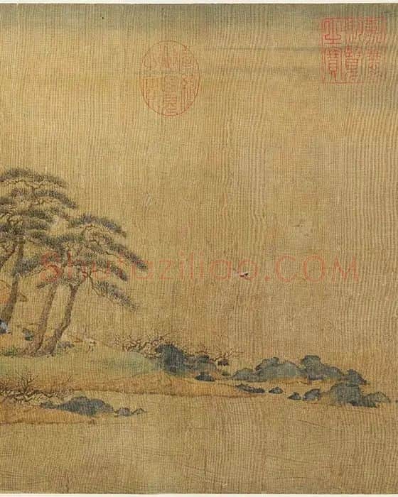 赵伯骕《万松金阙图卷》_10