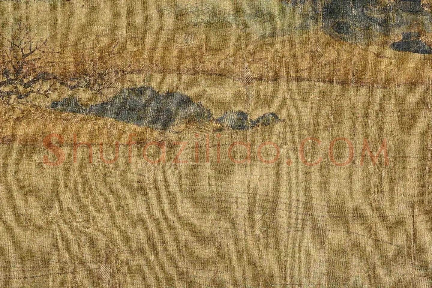 赵伯骕《万松金阙图卷》高清大图局部 (6)