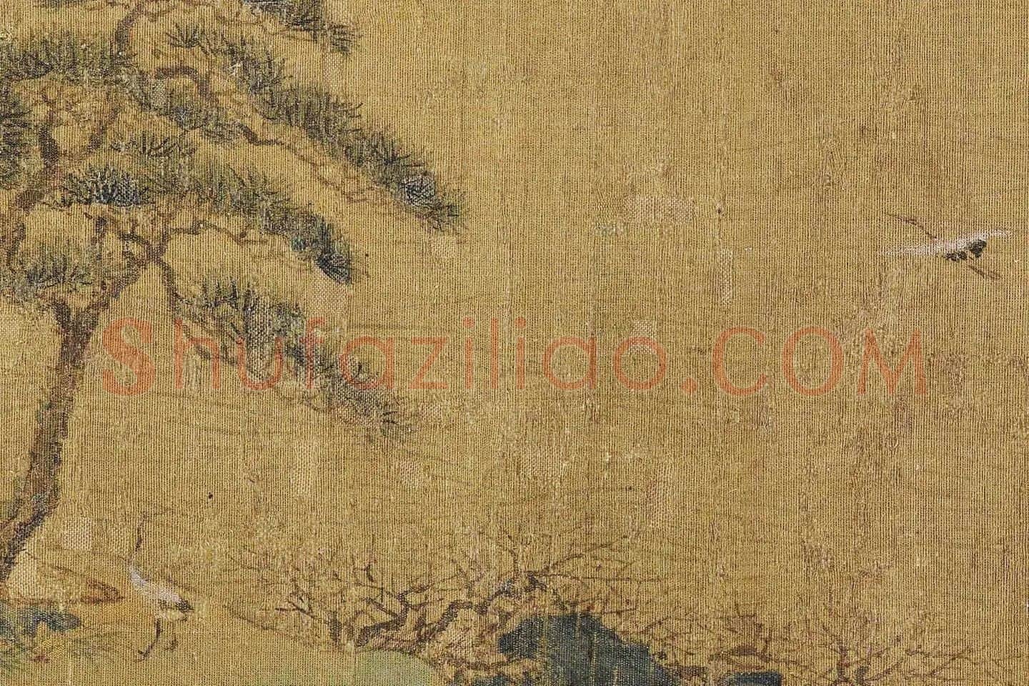 赵伯骕《万松金阙图卷》高清大图局部 (7)