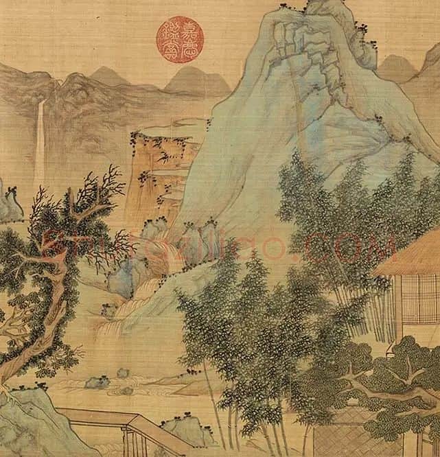 文徵明《仿赵伯骕后赤壁图》_06