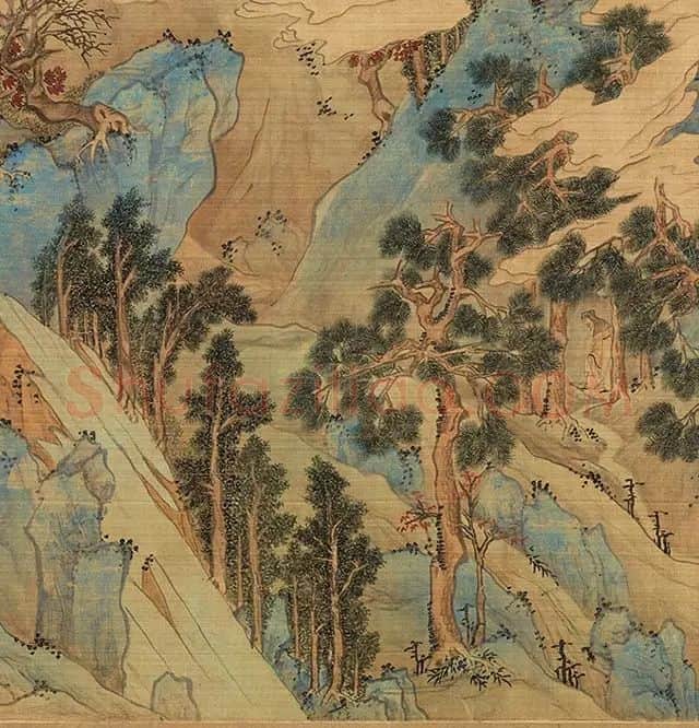 文徵明《仿赵伯骕后赤壁图》_12