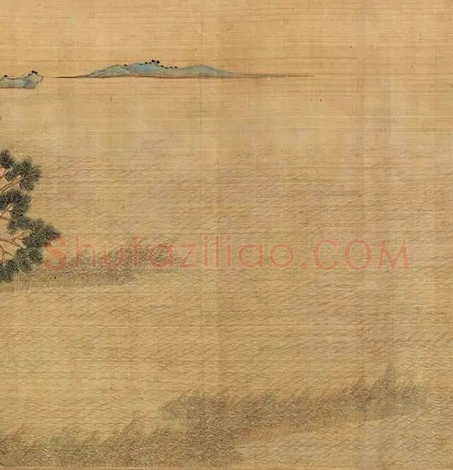 文徵明《仿赵伯骕后赤壁图》_14