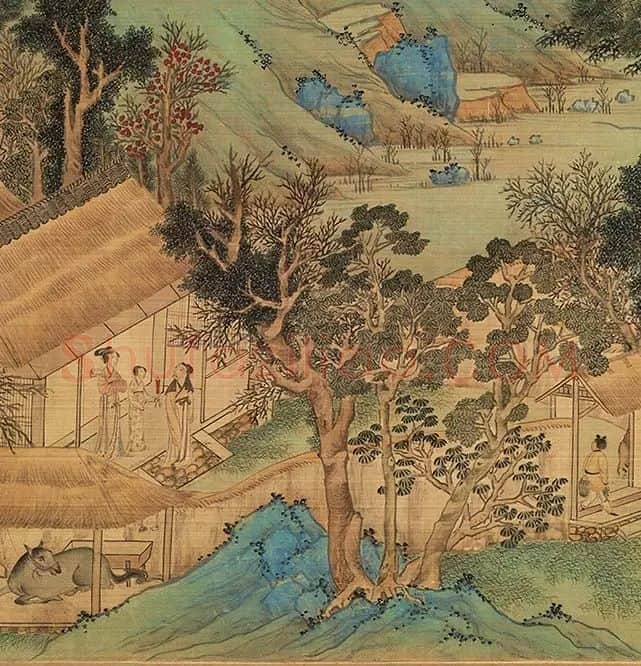 文徵明《仿赵伯骕后赤壁图》_17