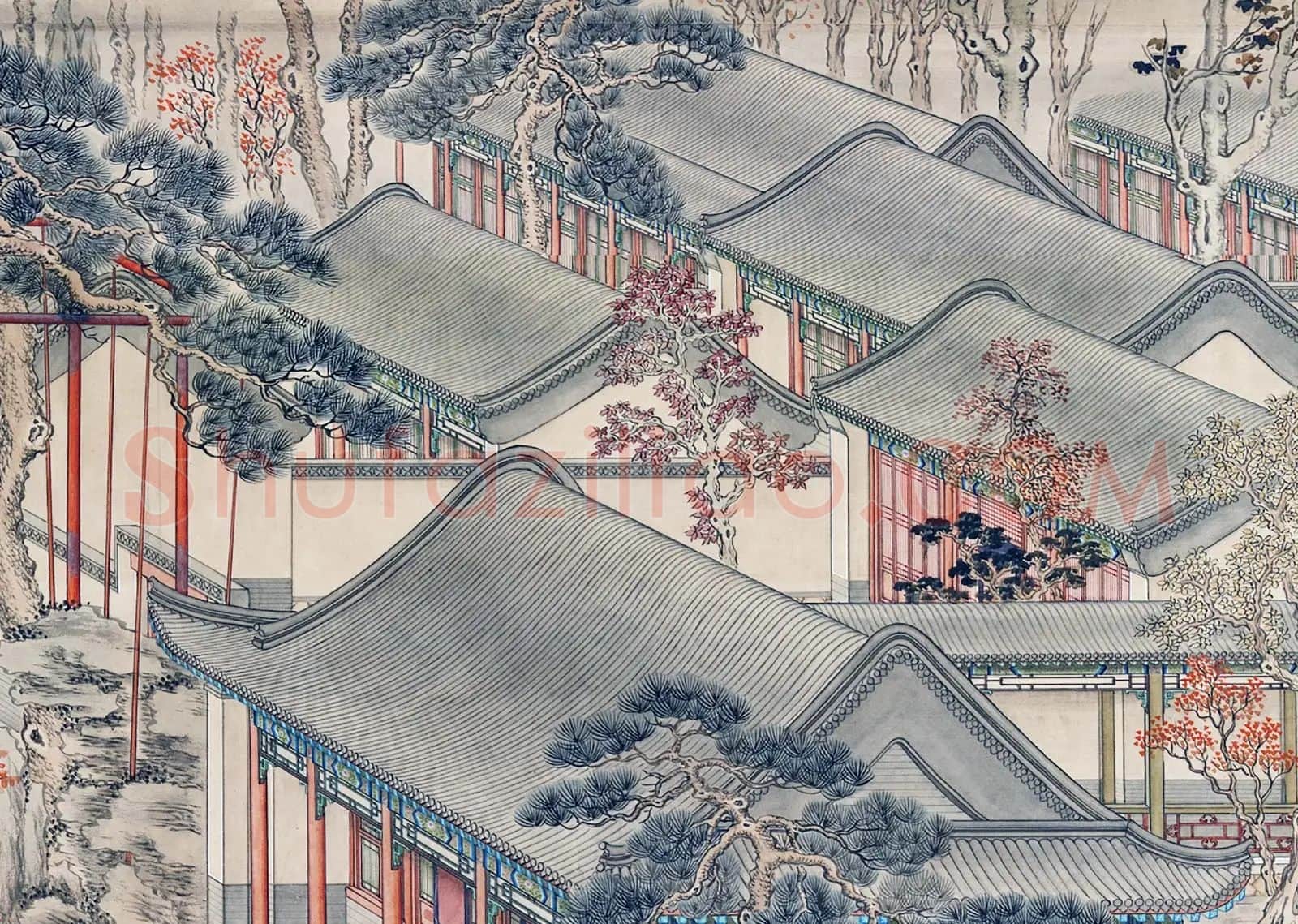 周鲲画应钟协律局部 (2)