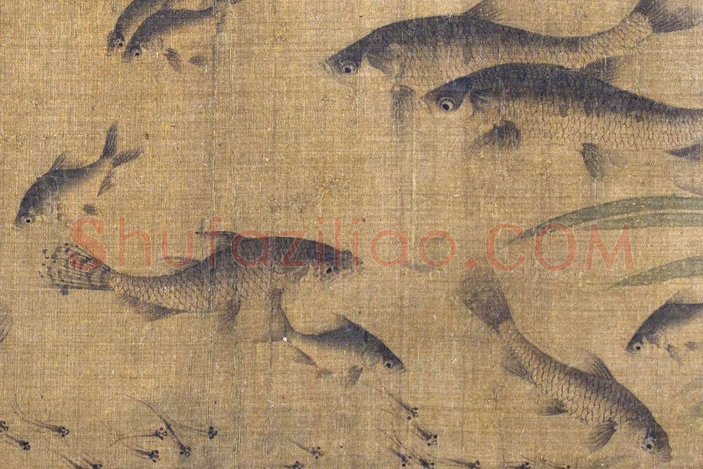 刘寀《落花游鱼图》局部 (6)