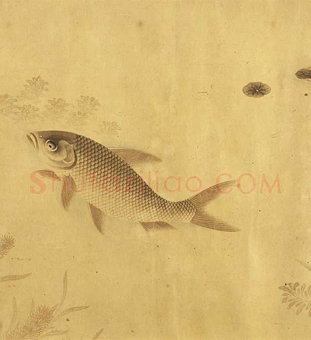 刘寀《群鱼戏荇卷》_03