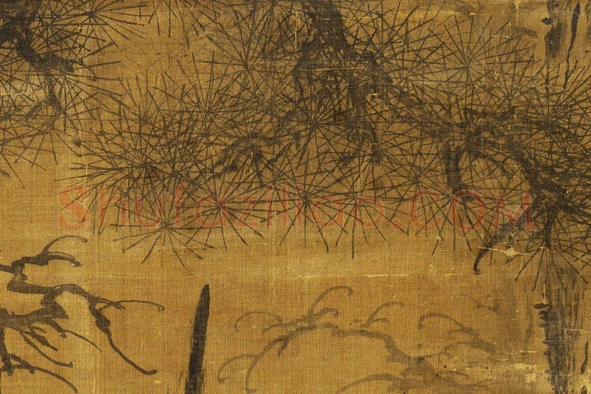 郭熙观碑图局部 (7)