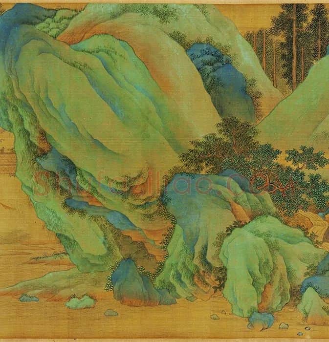 仇英《长夏江村图》_08