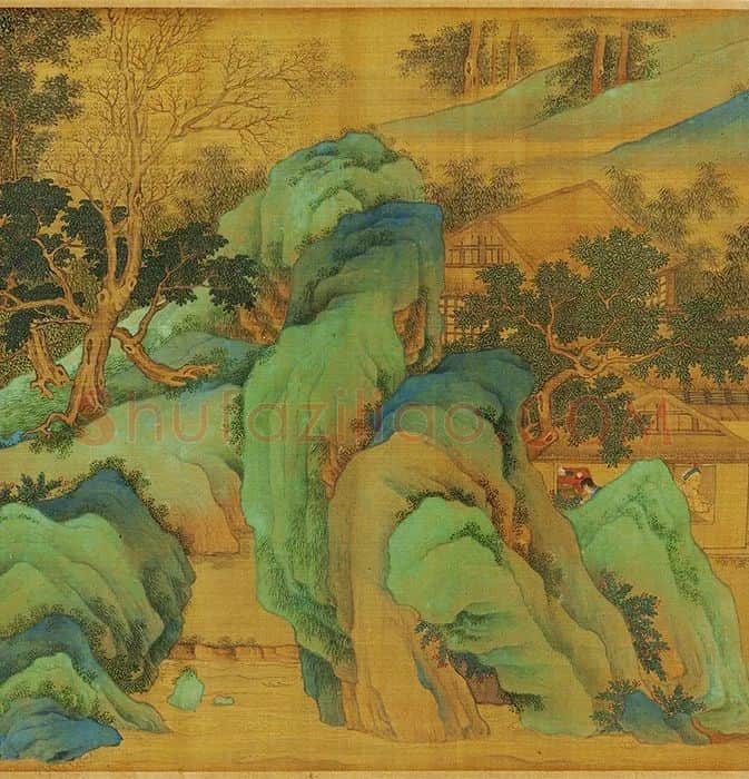 仇英《长夏江村图》_10