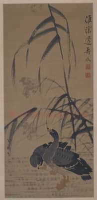 边寿民芦雁图轴 | 故宫绘画藏品