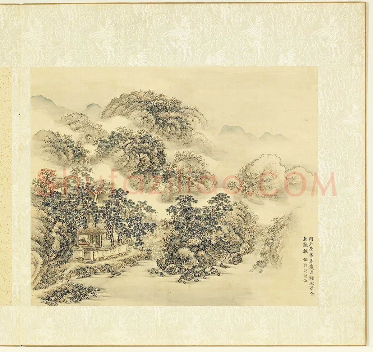 清·张雨森《仿郭熙山水》