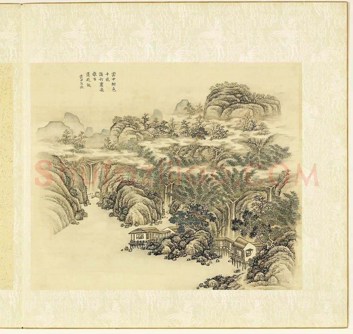 清·张雨森《仿范宽山水》