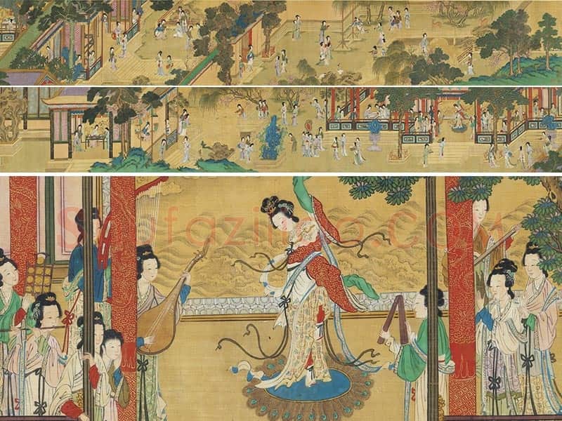 仇英《百美图》卷