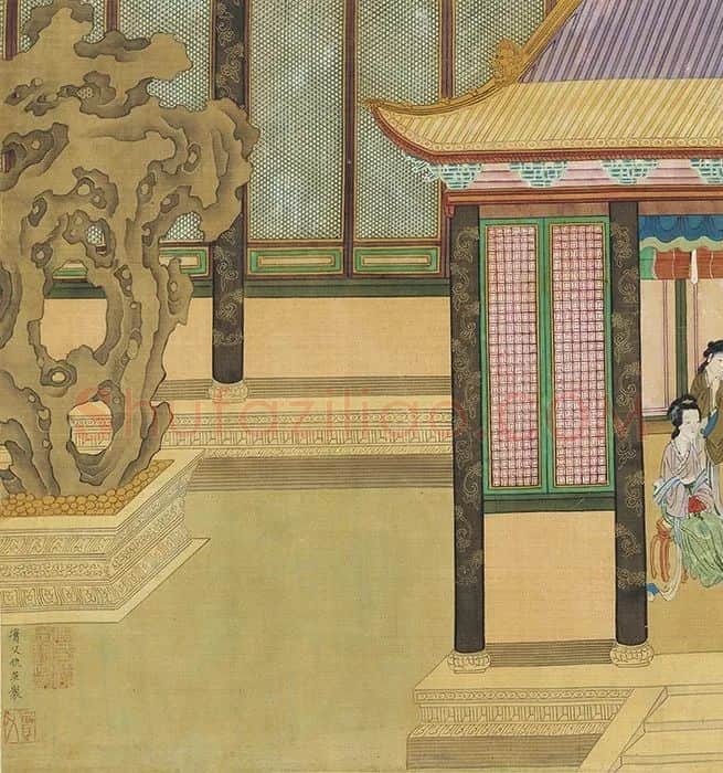 仇英《百美图》_01