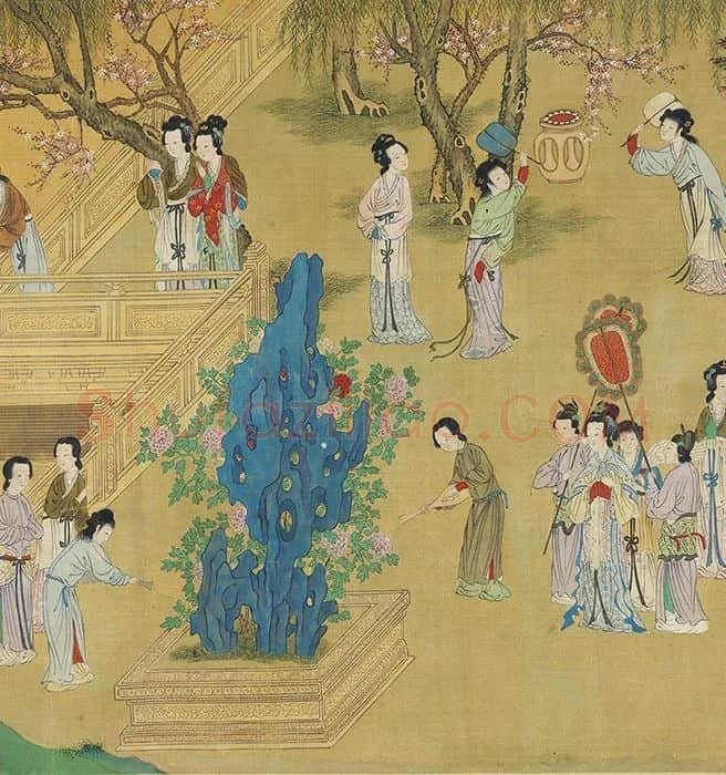 仇英《百美图》_04