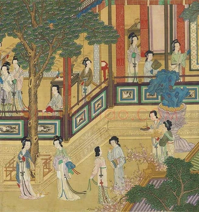 仇英《百美图》_07