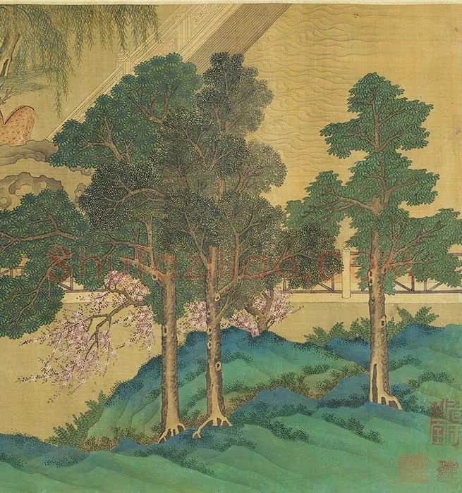 仇英《百美图》_14