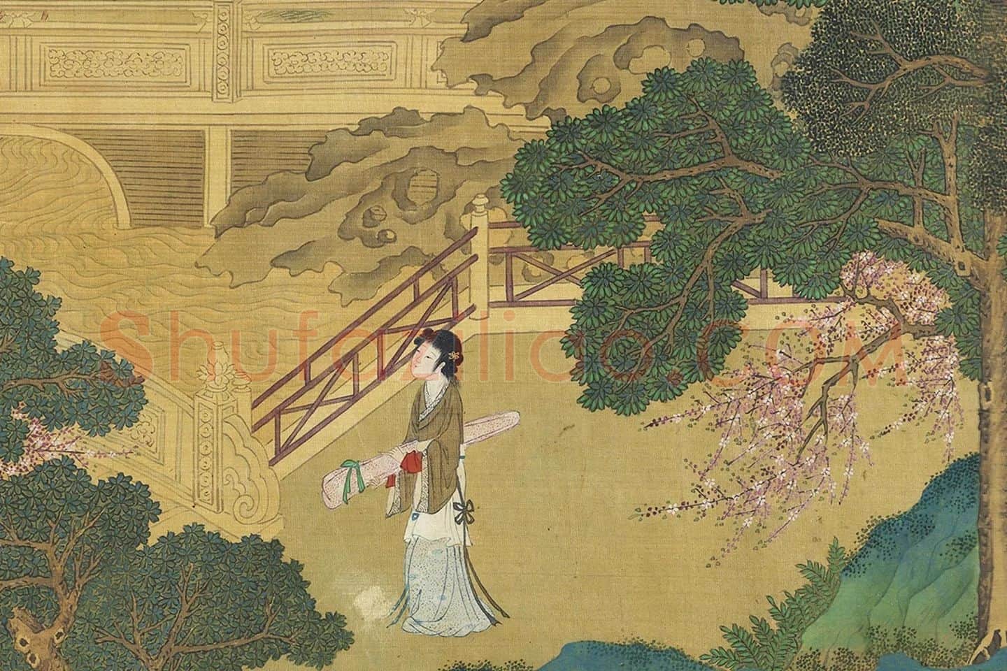 仇英《百美图卷》 (1)