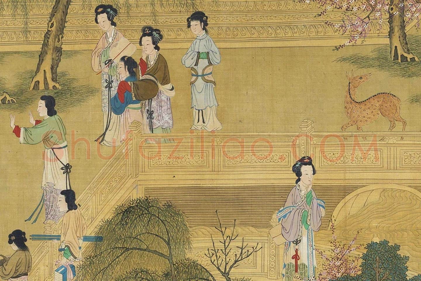 仇英《百美图卷》 (2)