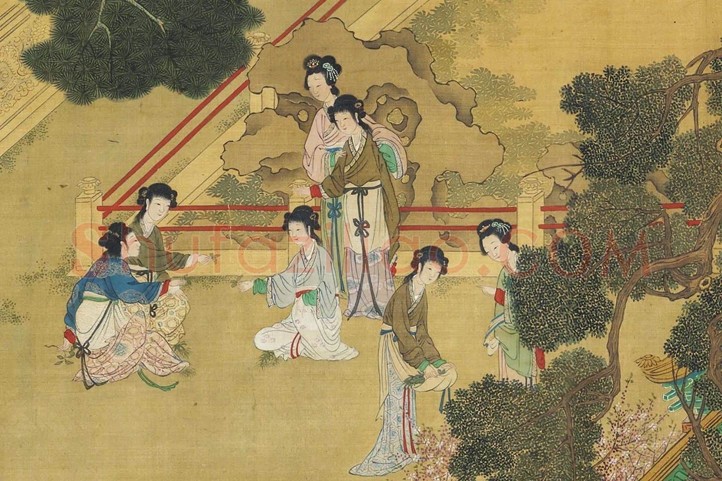仇英《百美图卷》 (5)