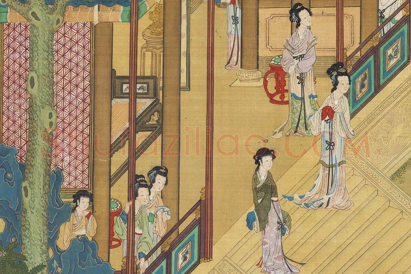 仇英《百美图卷》 (6)
