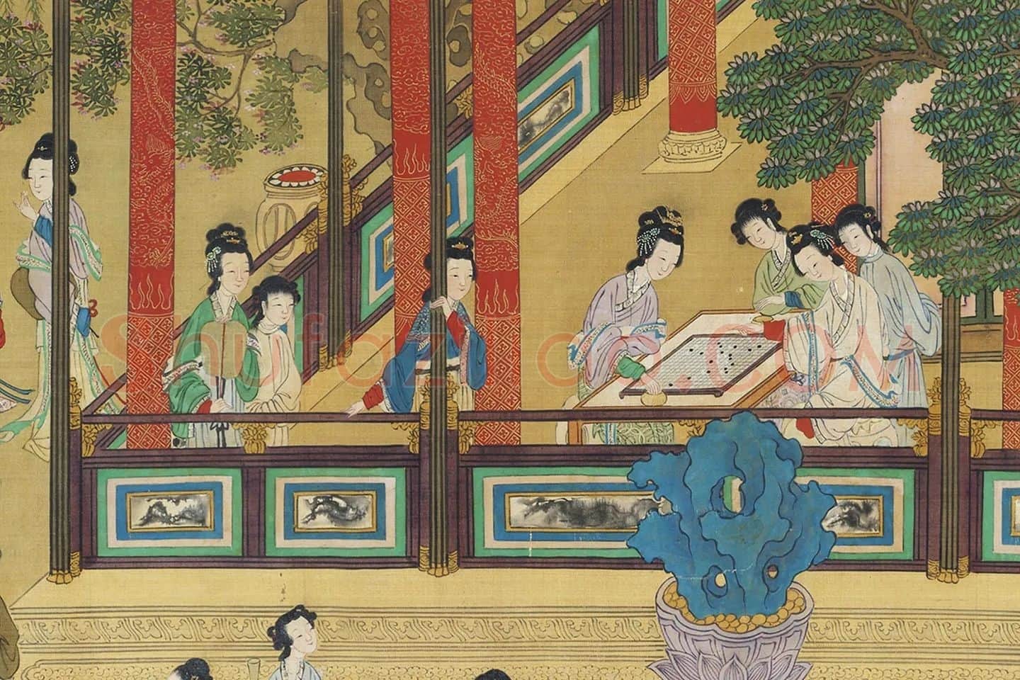 仇英《百美图卷》 (7)