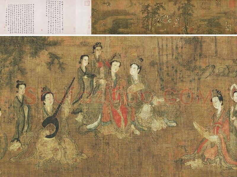 阮郜《阆苑女仙图》卷