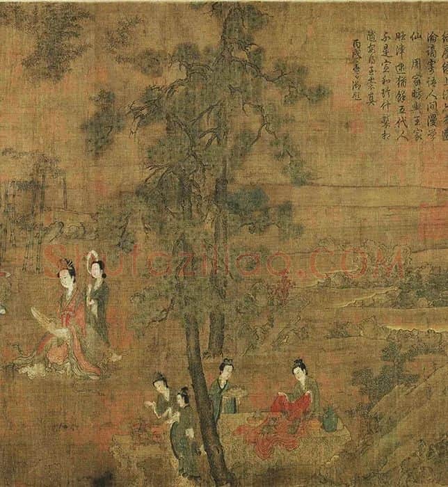 阮郜《阆苑女仙图卷》_08