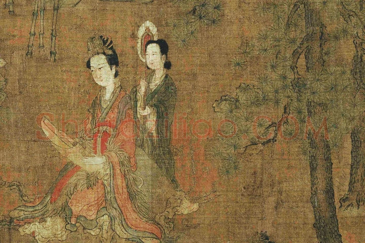 阮郜《阆苑女仙图》局部 (7)