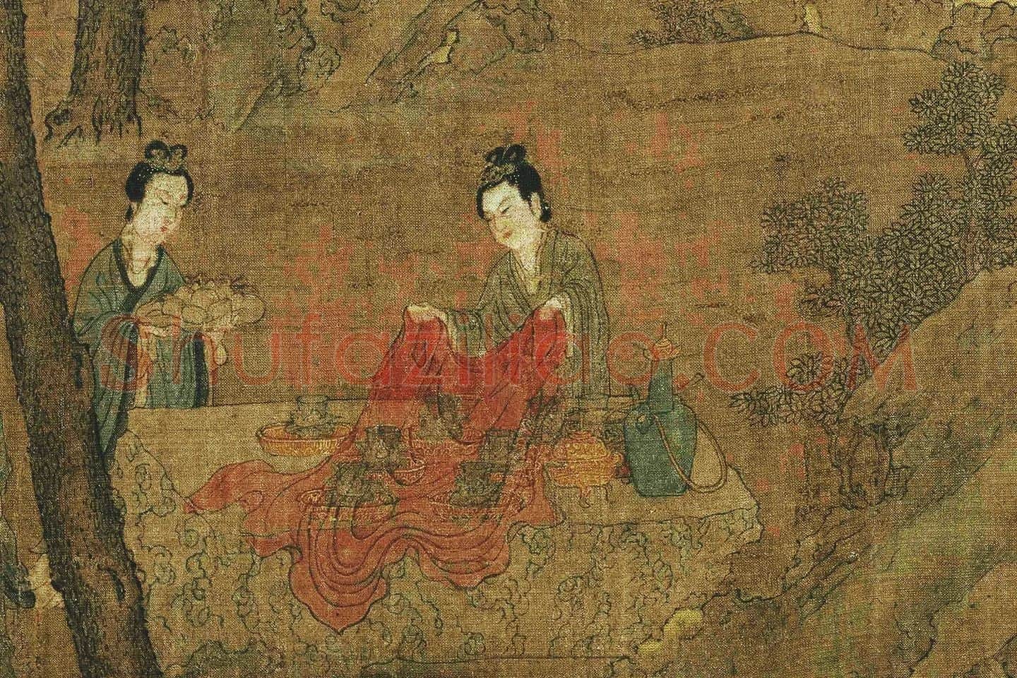 阮郜《阆苑女仙图》局部 (8)