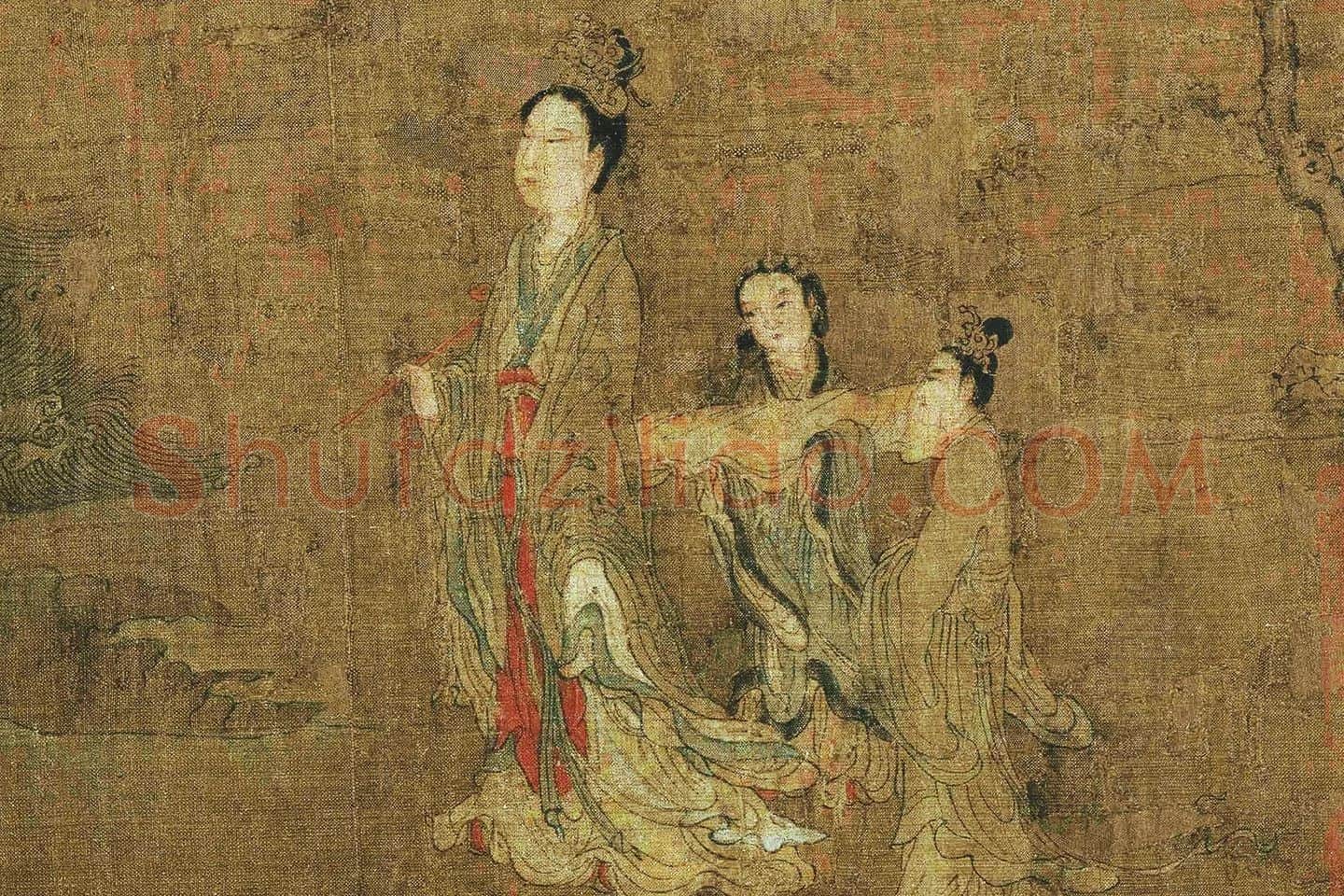 阮郜《阆苑女仙图》局部 (10)