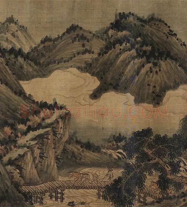 董源夏口待渡图卷_12