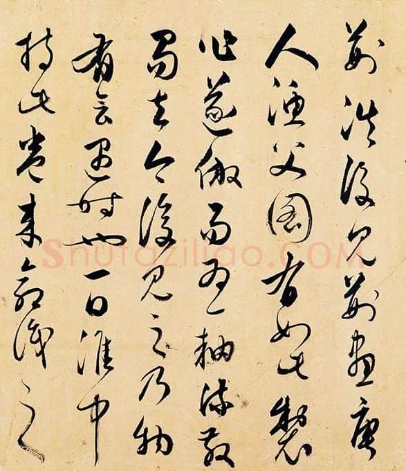 吴镇《仿荆浩唐人渔父图卷》_02