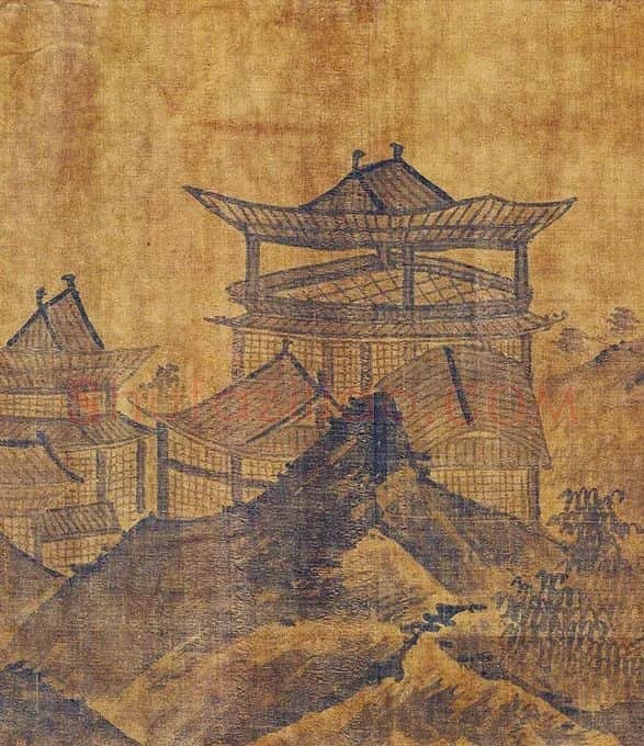 吴镇《仿荆浩唐人渔父图卷》_04