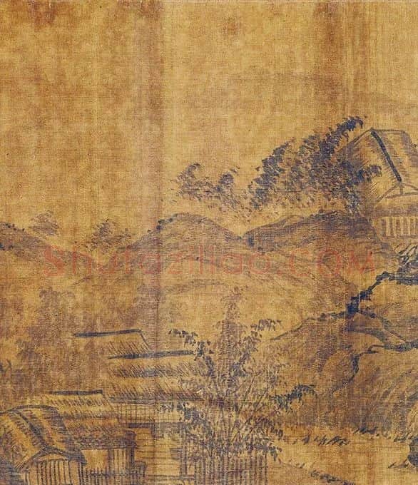 吴镇《仿荆浩唐人渔父图卷》_05